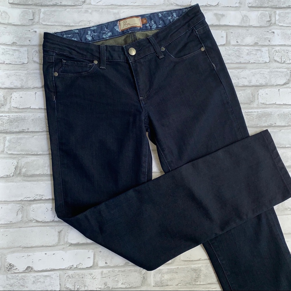 Paige Skyline Drive Classic Rise Peg Leg jeans